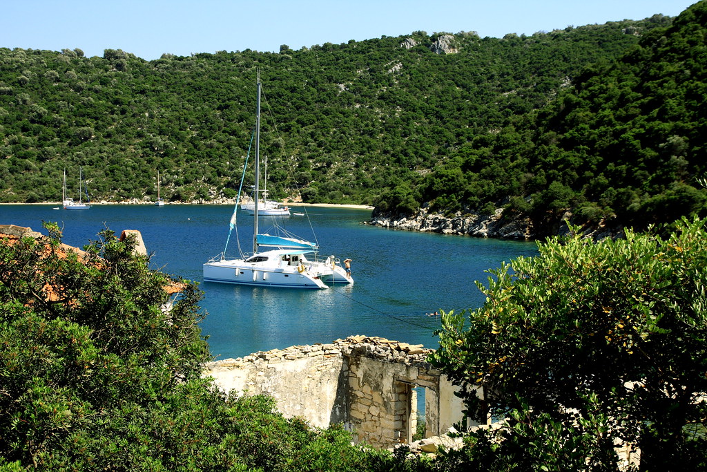 porto leone, kalamos, sail kefalonia yacht charter