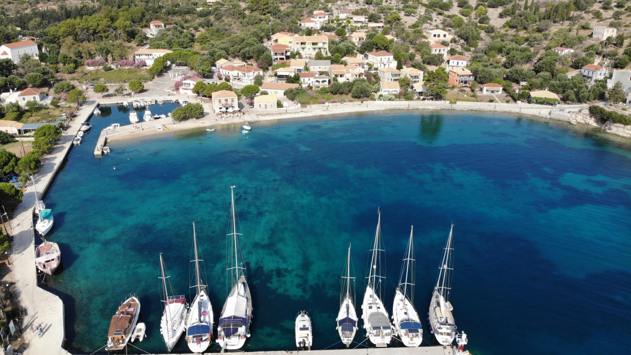 kastos port, kastos, sail kefalonia yacht charter