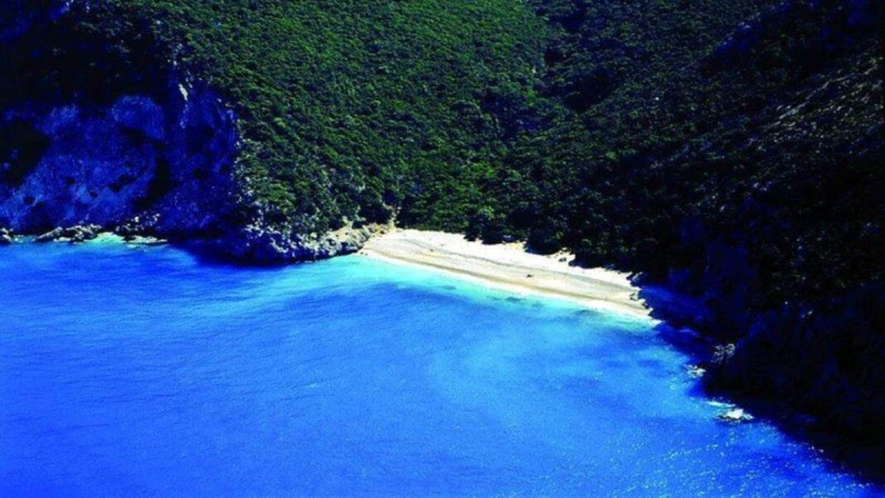 koutsoupia beach, sail kefalonia yacht charter