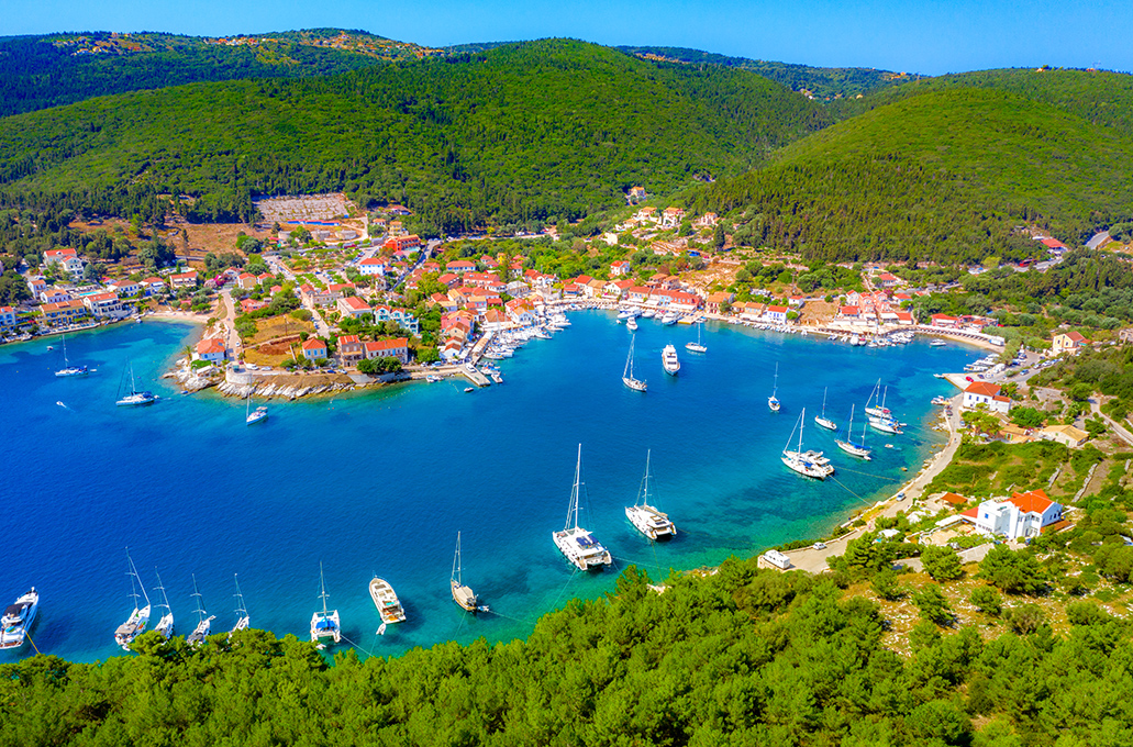 fiskardo, sail kefalonia yacht charter