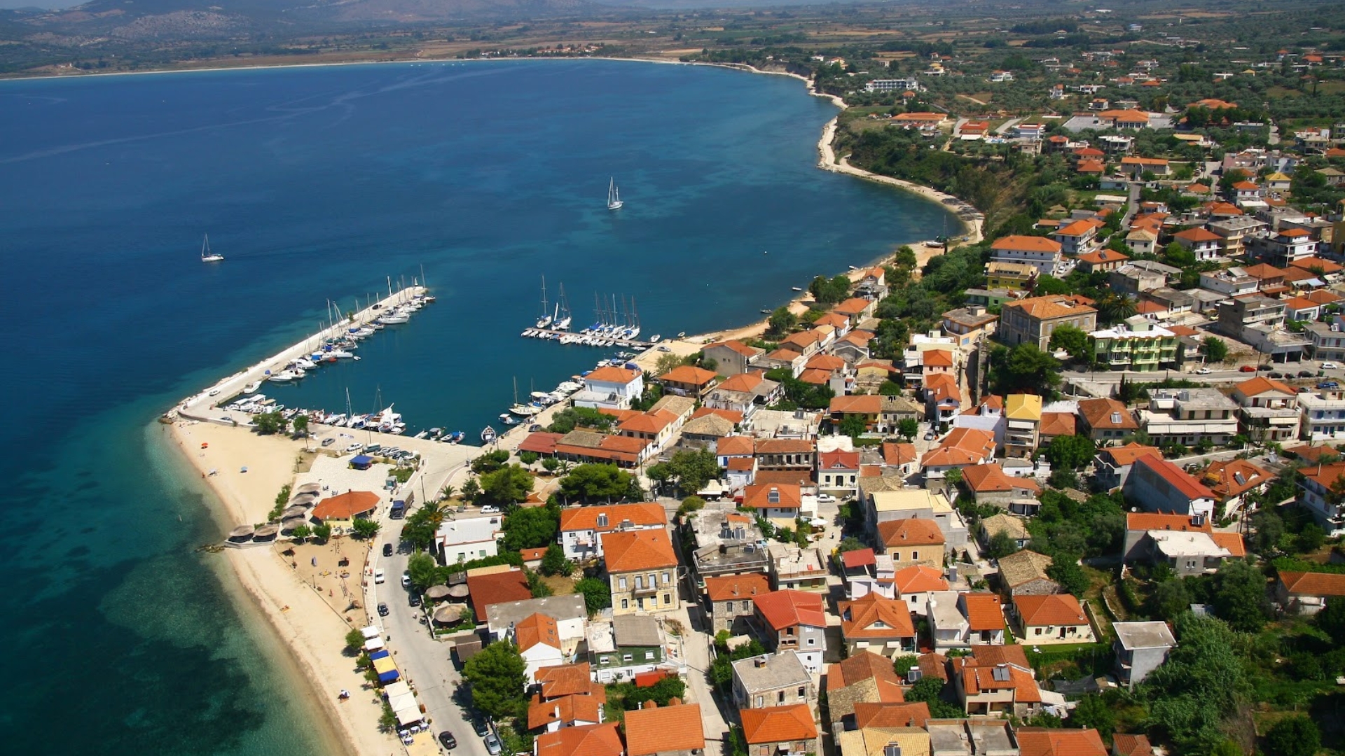 paleros town, sail kefalonia yacht charter